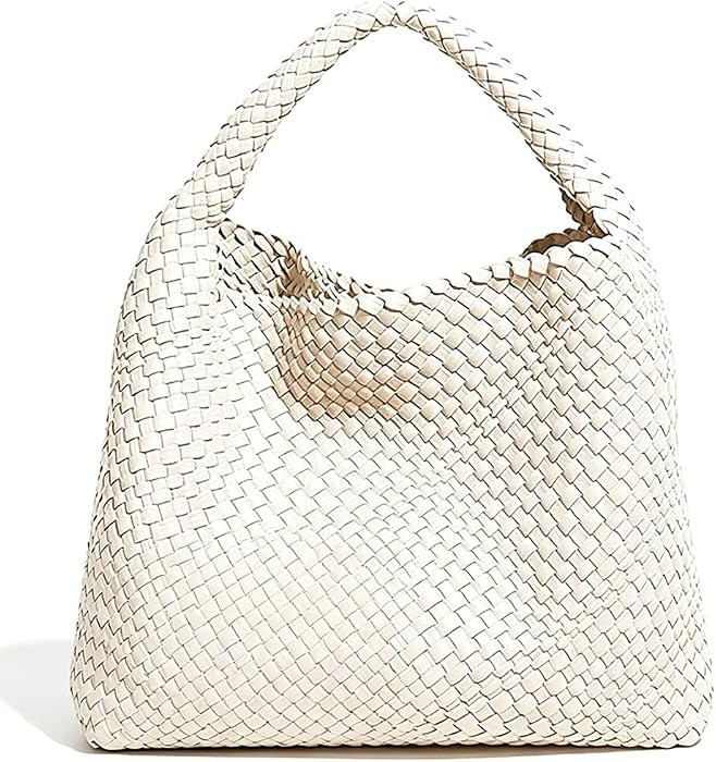 Geelyda Woven Tote Bag for Women with Purse, Fashion Shoulder Hobo Underarm Bags, Large Woven Han... | Amazon (US)