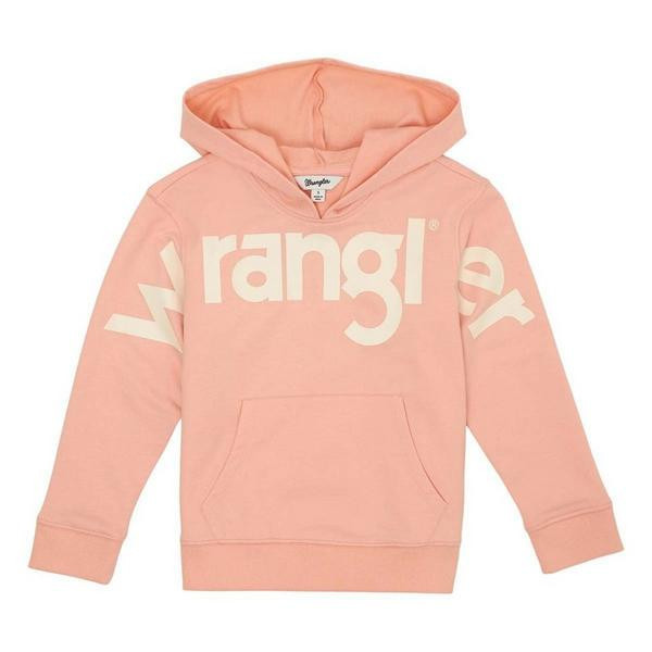 Girls' Wrangler Logo Hoodie XSmall Pink | Scheels Sports