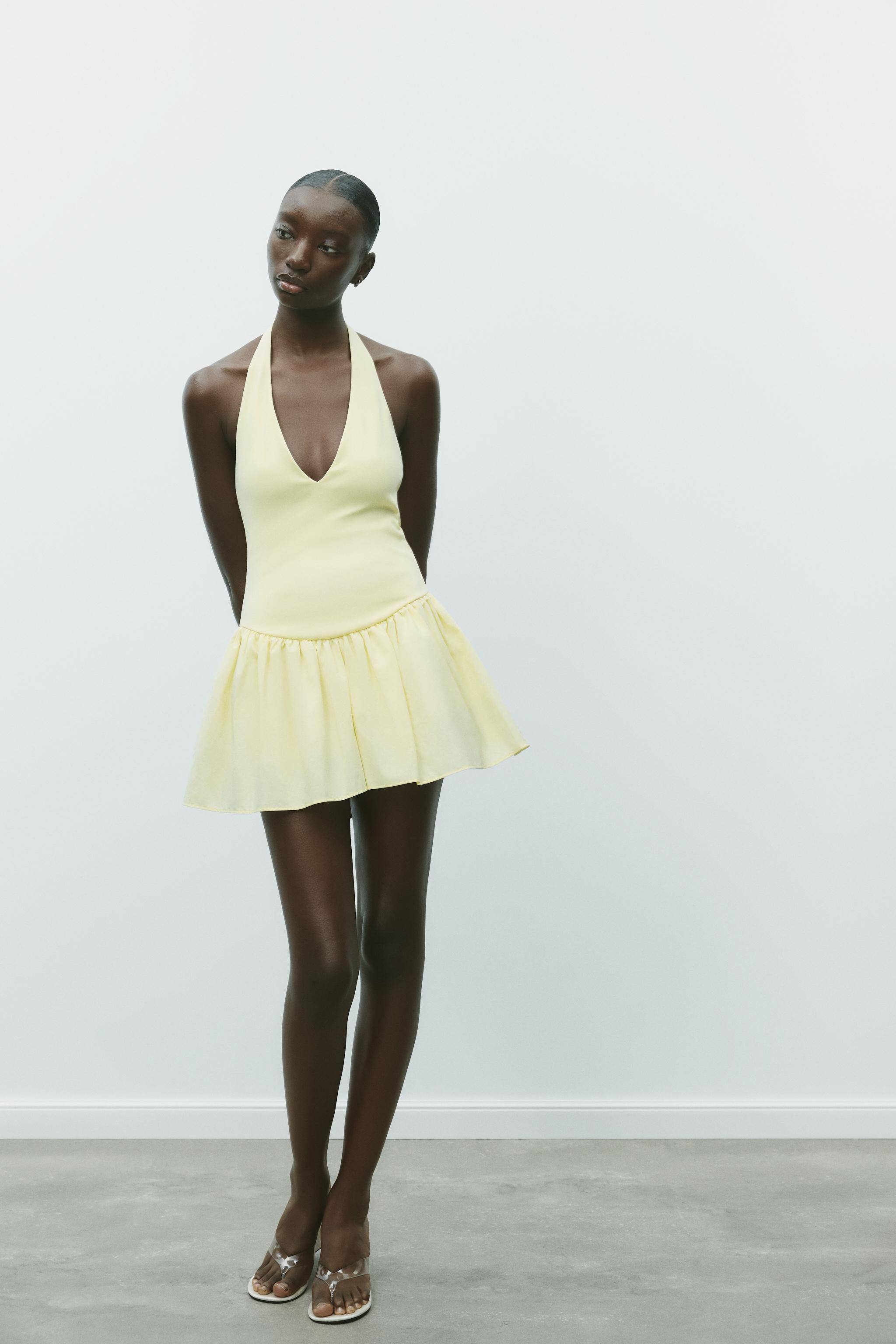 HALTER DRESS | Zara Canada