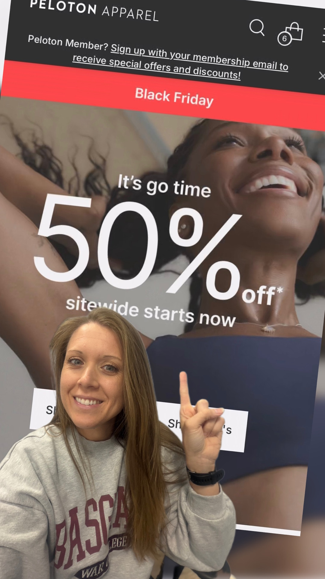Peloton Apparel and Peloton X Lululemon BLACK FRIDAY SALE is live NOW!! 50% off sitewide including sale items & Lululemon!!! I repeat, 50% off THE ENTIRE SITE!!!

Also easily shop for gifts from their curated lists of gifts under $50 and under $100!

Run!! Go now!! 



#LTKActive #LTKGiftGuide #LTKCyberWeek