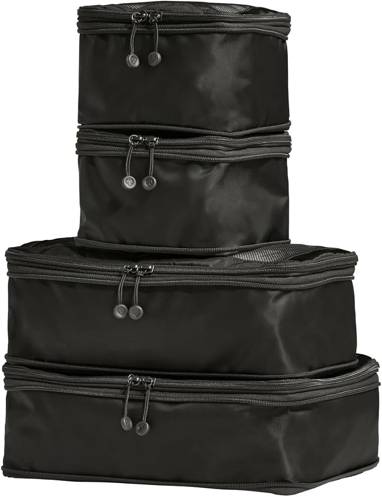 ANTLER - Compression Packing Cubes, Set of 4 Essential Packing Cubes for Suitcases and Backpacks ... | Amazon (UK)