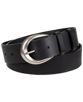 Women's Sliding Loop Casual Leather Pant Belt | Macy's