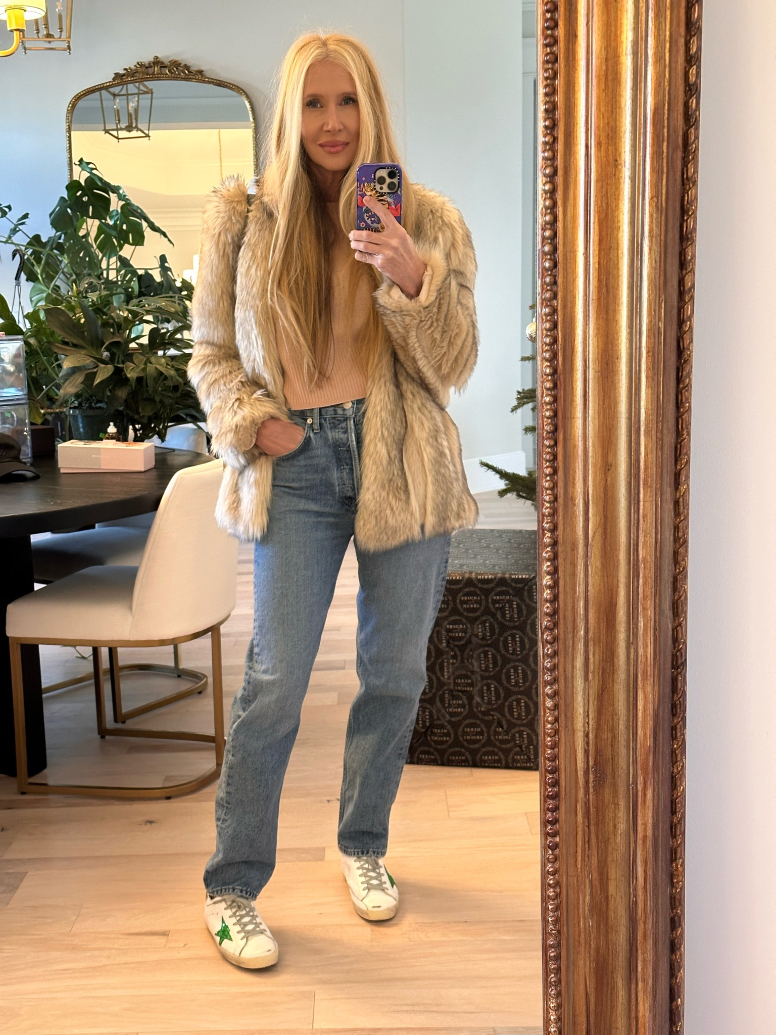 Old Zara faux fur 
Jcrew cashmere sweater size small
Agolde jeans 26
Golden goose sneakers 

#LTKunder50 #LTKunder100 #LTKshoecrush
