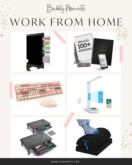 Work From Home Essentials From Amazon. Home Office. Office Finds.#LTKhome #LTKfindsunder50 #LTKfindsunder100 #workfromhome #wfh #homeoffice #officeaccessories #officeessentials

