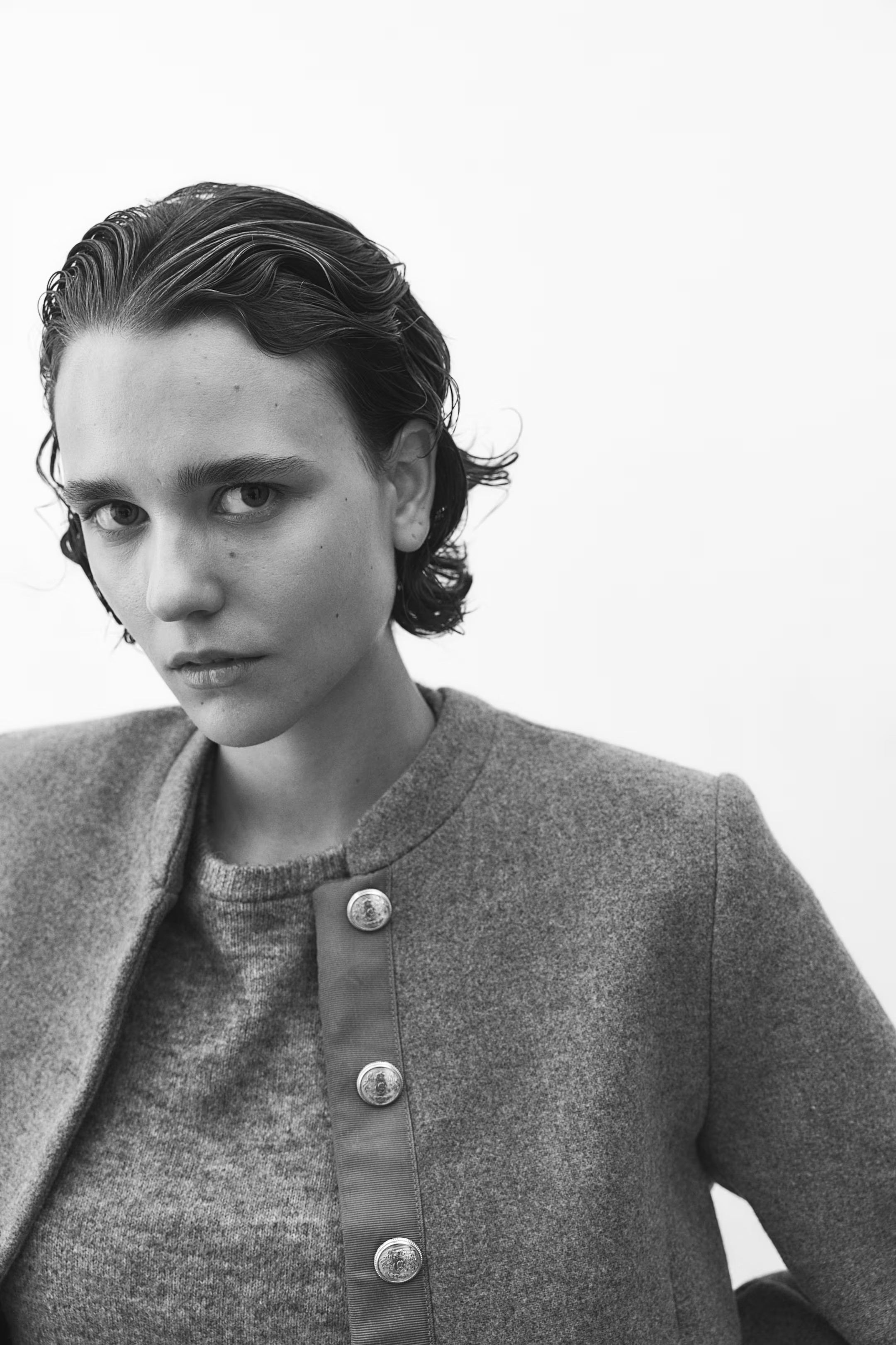 Button-Front Jacket | H&M (US + CA)