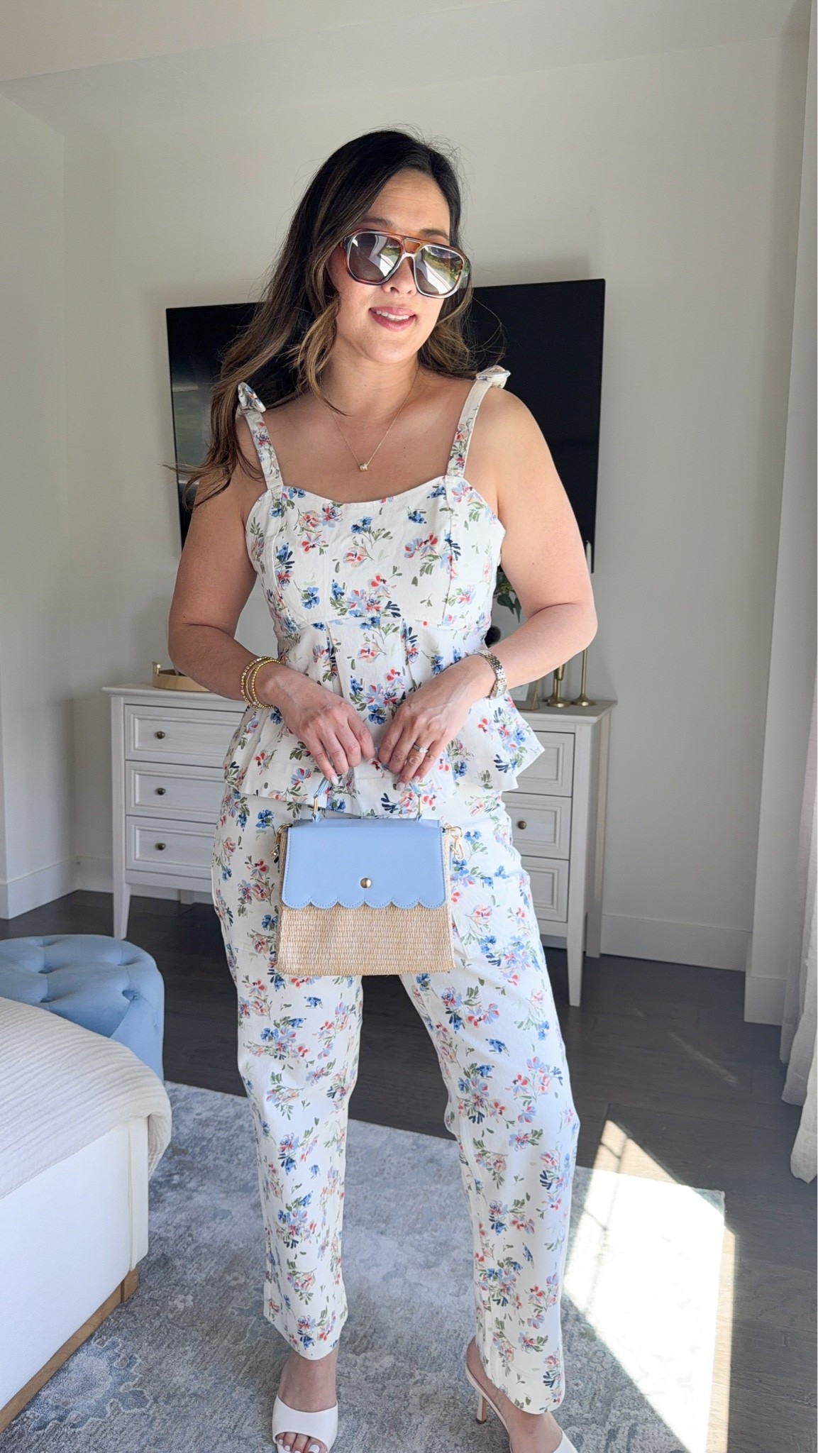 Floral denim set 
Top: Small
Denim: Small

Matching set, summer style, outfit inspo, cool mom outfit, tcs, trending, affordable fashion

#LTKootd #LTKSeasonal #LTKPetite