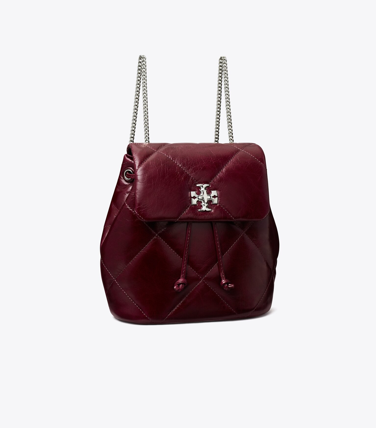 Mini Kira Diamond Quilt Distressed Backpack: Women's Designer Backpacks | Tory Burch | Tory Burch (US)