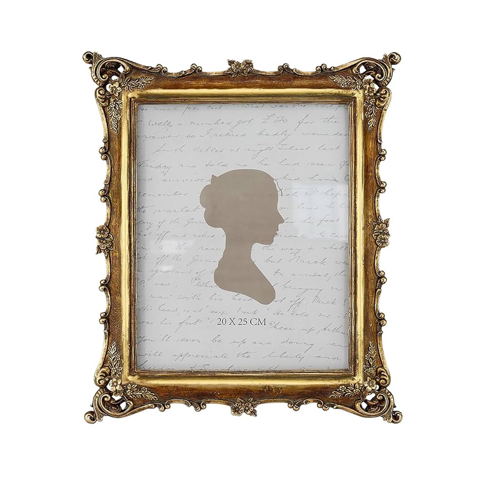 Sunlit Vintage Picture Frame 8x10 Inch, Luxury Antique Photo Frames with Glass Front, Photo Displ... | Amazon (US)