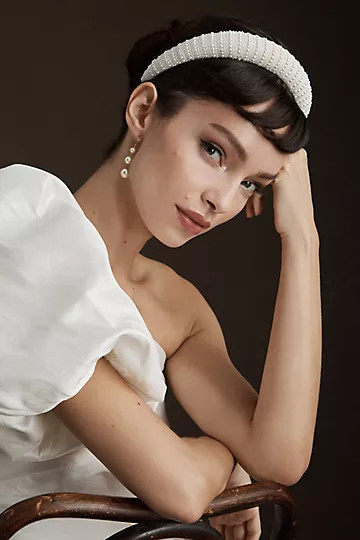 Pearl-Embellished Headband | Anthropologie (US)