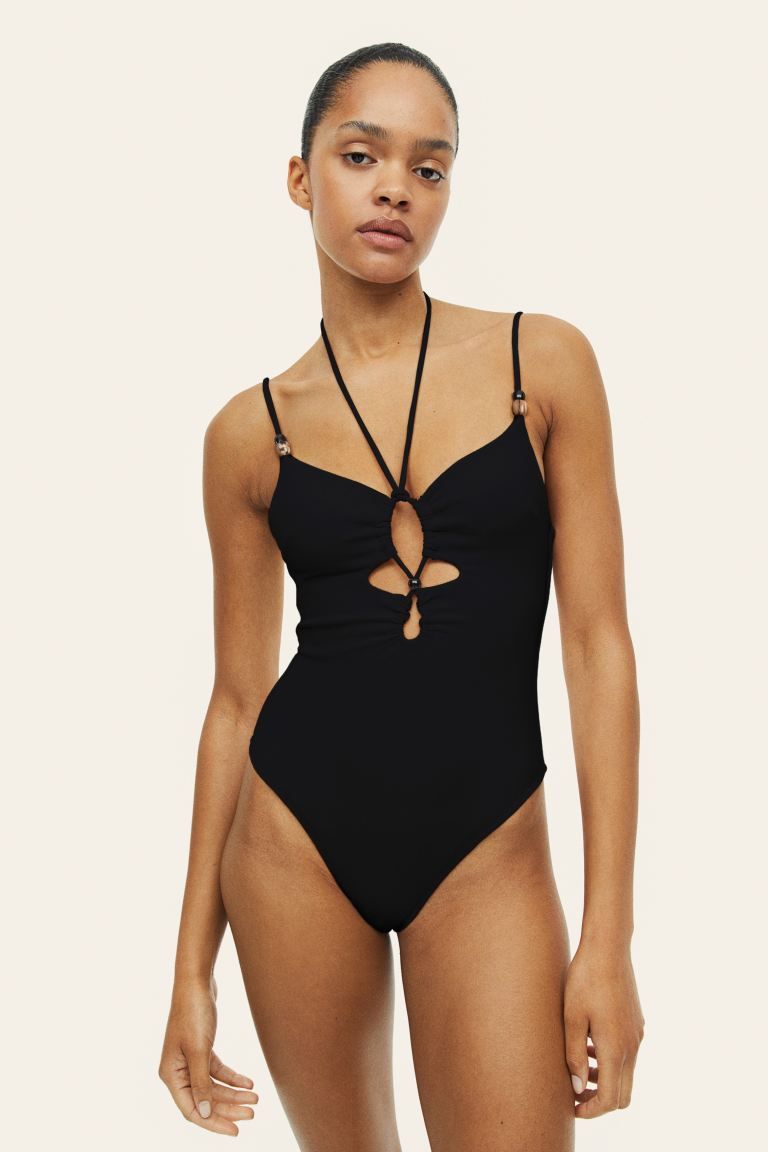 High leg swimsuit | H&M (UK, MY, IN, SG, PH, TW, HK)