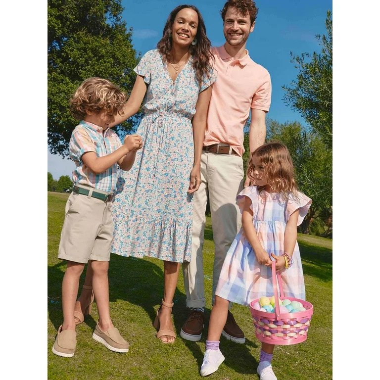 Time and Tru Scalloped C-Hoop Earrings | Walmart (US)