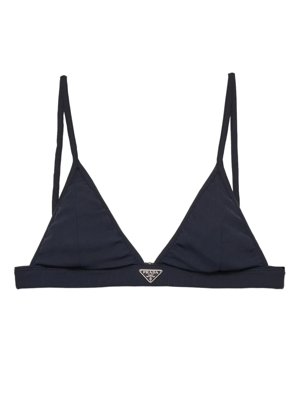 ribbed knit bralette bikini top | Farfetch Global