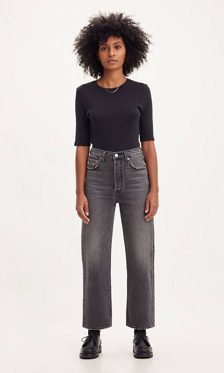 Ribcage Straight Ankle Jeans | Levi's (UK)