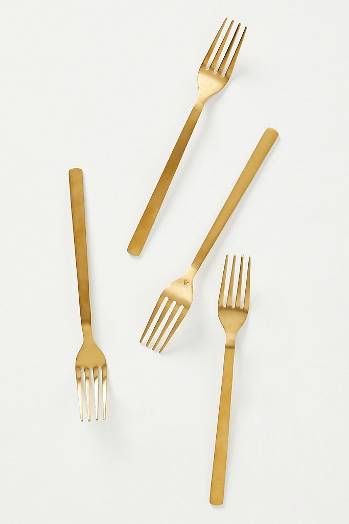Quincy Forks, Set of 4 | Anthropologie (US)