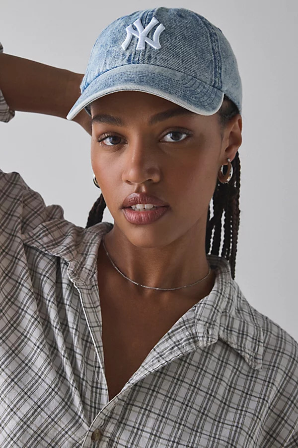 Mitchell & Ness MLB New York Yankees Washed Dad Hat | Urban Outfitters (US and RoW)