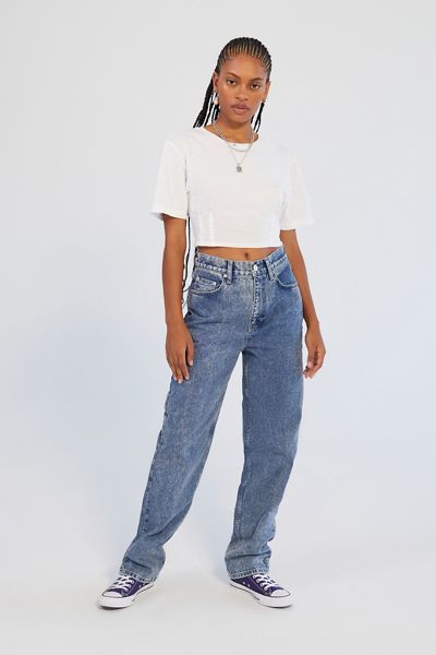 BDG High-Waisted Baggy Jean – Light Acid Wash | Urban Outfitters (US and RoW)