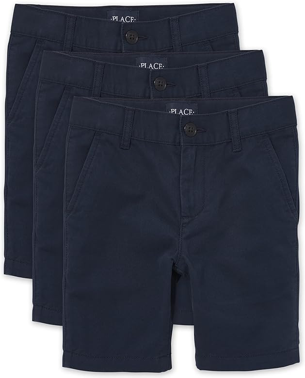 The Children's Place Boys' Stretch Chino Shorts | Amazon (US)
