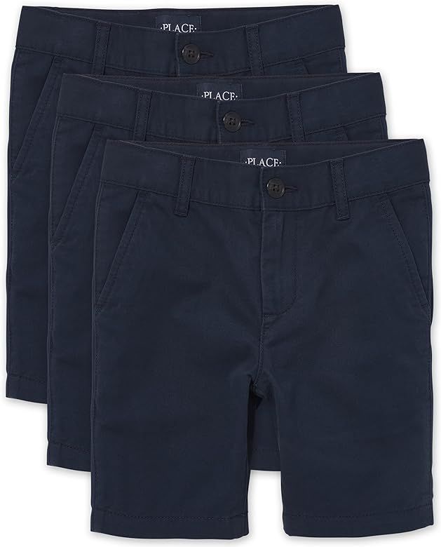 The Children's Place Boys' Stretch Chino Shorts | Amazon (US)
