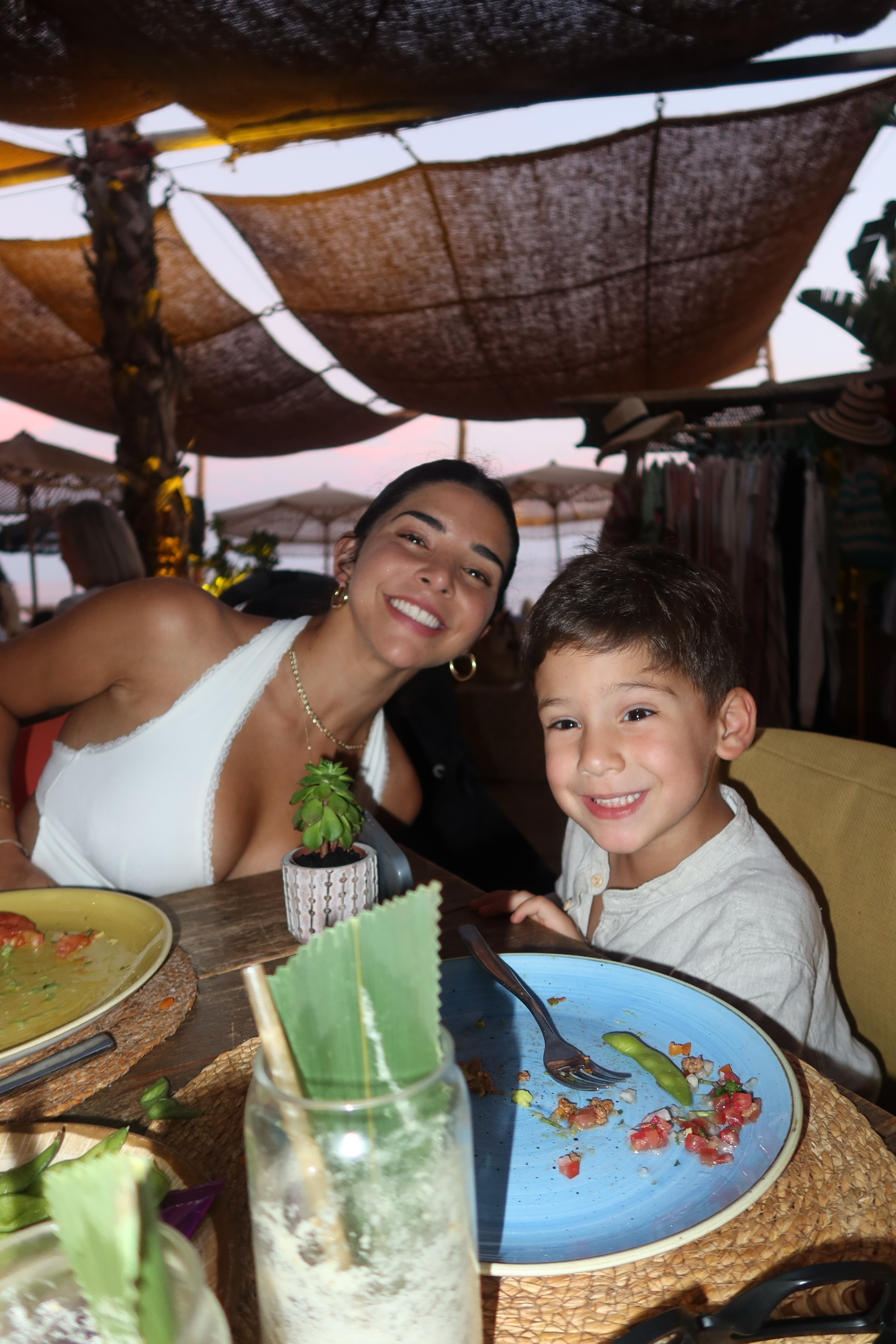 Out for a little mom-and-son date night 💕 Loving this moment in my favorite white dress – because every occasion is a special one! #MomLife #FamilyTime #MomAndSon #DateNight #WhiteDressVibes #LTKfamily #RestaurantOutfit #ShopMyLook #CasualChic 

 #LTKHoliday #LTKWatchNow #LTKSeasonal