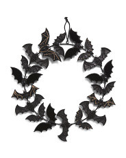 16in Bat Wreath | Halloween | Marshalls | Marshalls