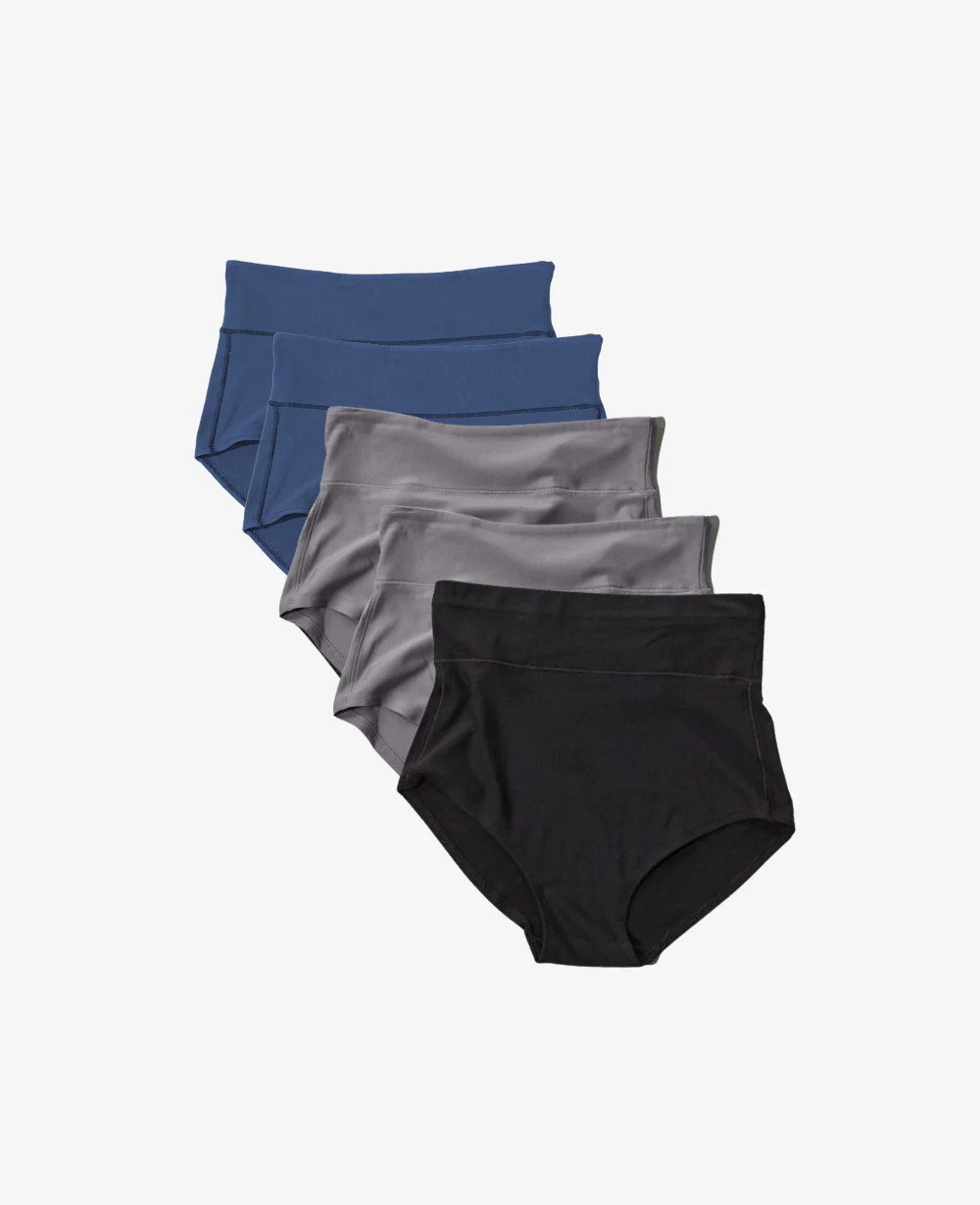 Bodily All-In Panty Multi Pack for Postpartum & C-Sections | Bodily