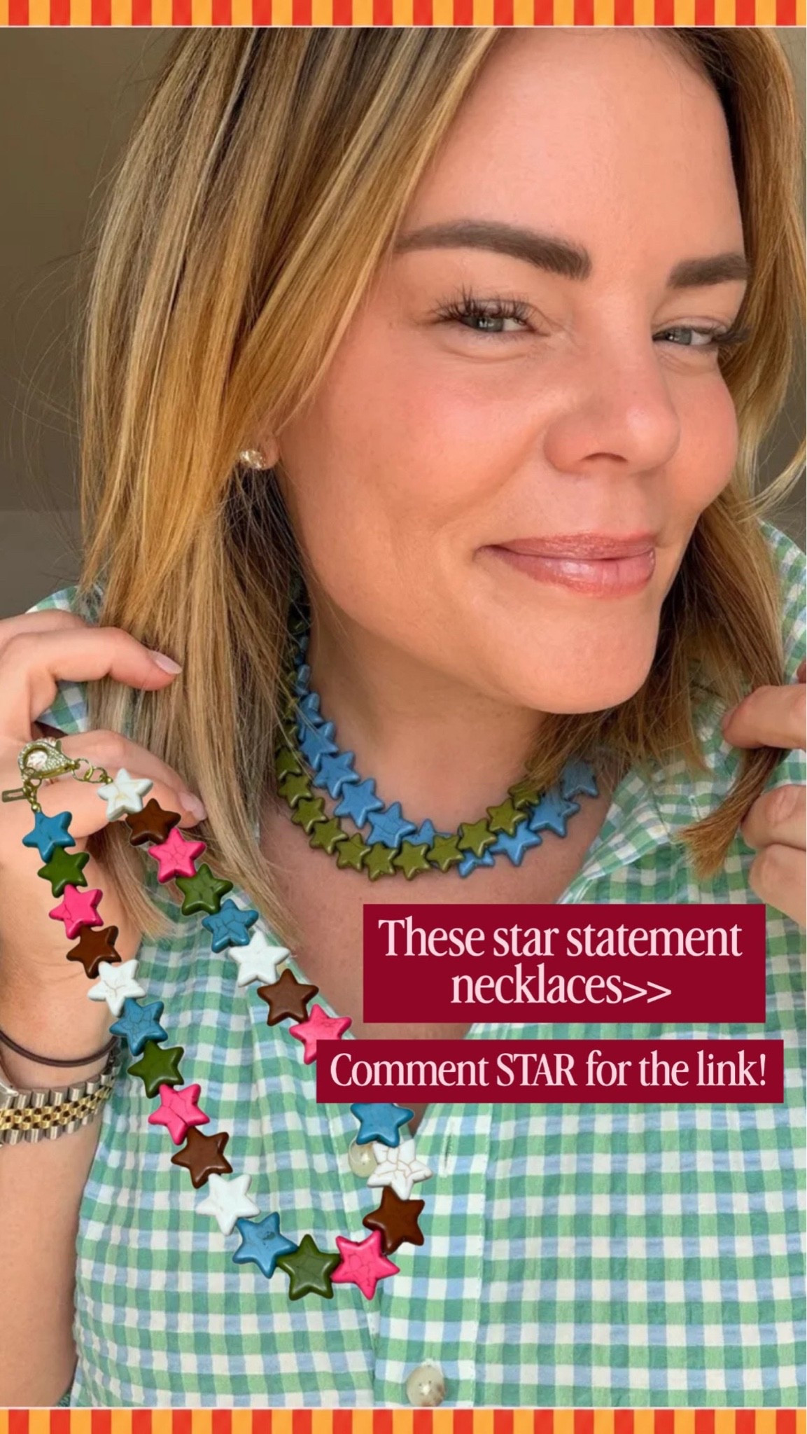 These star statement necklaces >> ⭐️✨

I love that they come in so many fun colors, making it easy to find one that works with just about any fit.

#LTKgrwm #LTKootd #LTKmomlife
