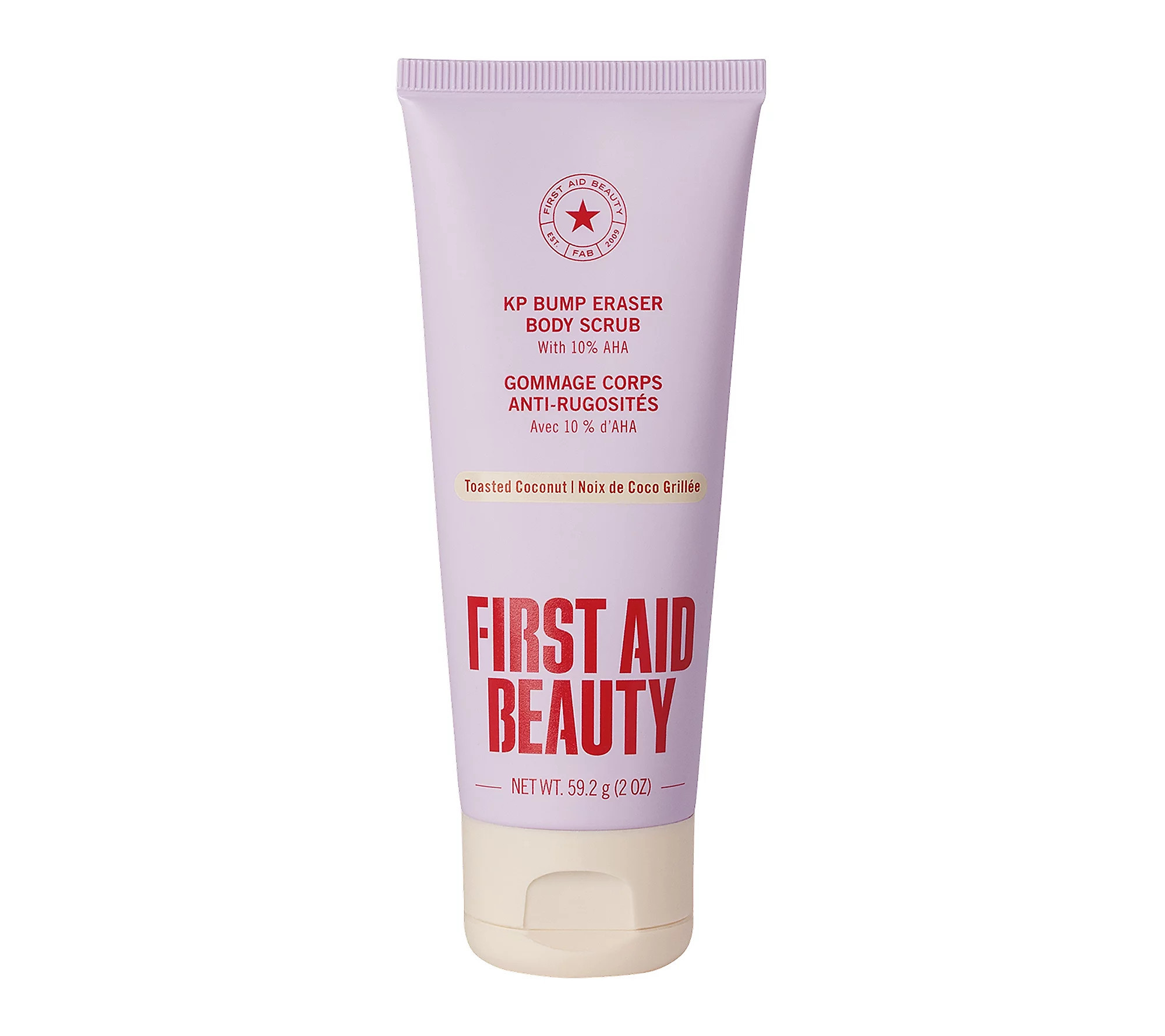 First Aid Beauty KP + Body Bump Eraser Scrub 2o z Warm Coconut | QVC