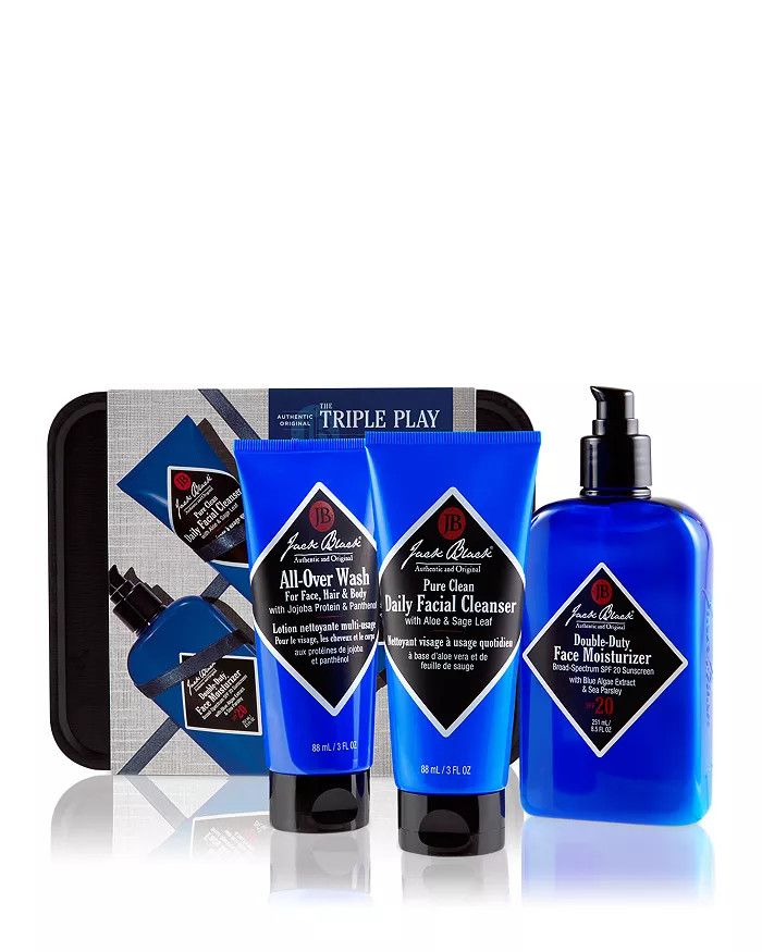 Jack Black The Triple Play Set ($74 value) Beauty & Cosmetics - Bloomingdale's | Bloomingdale's (US)