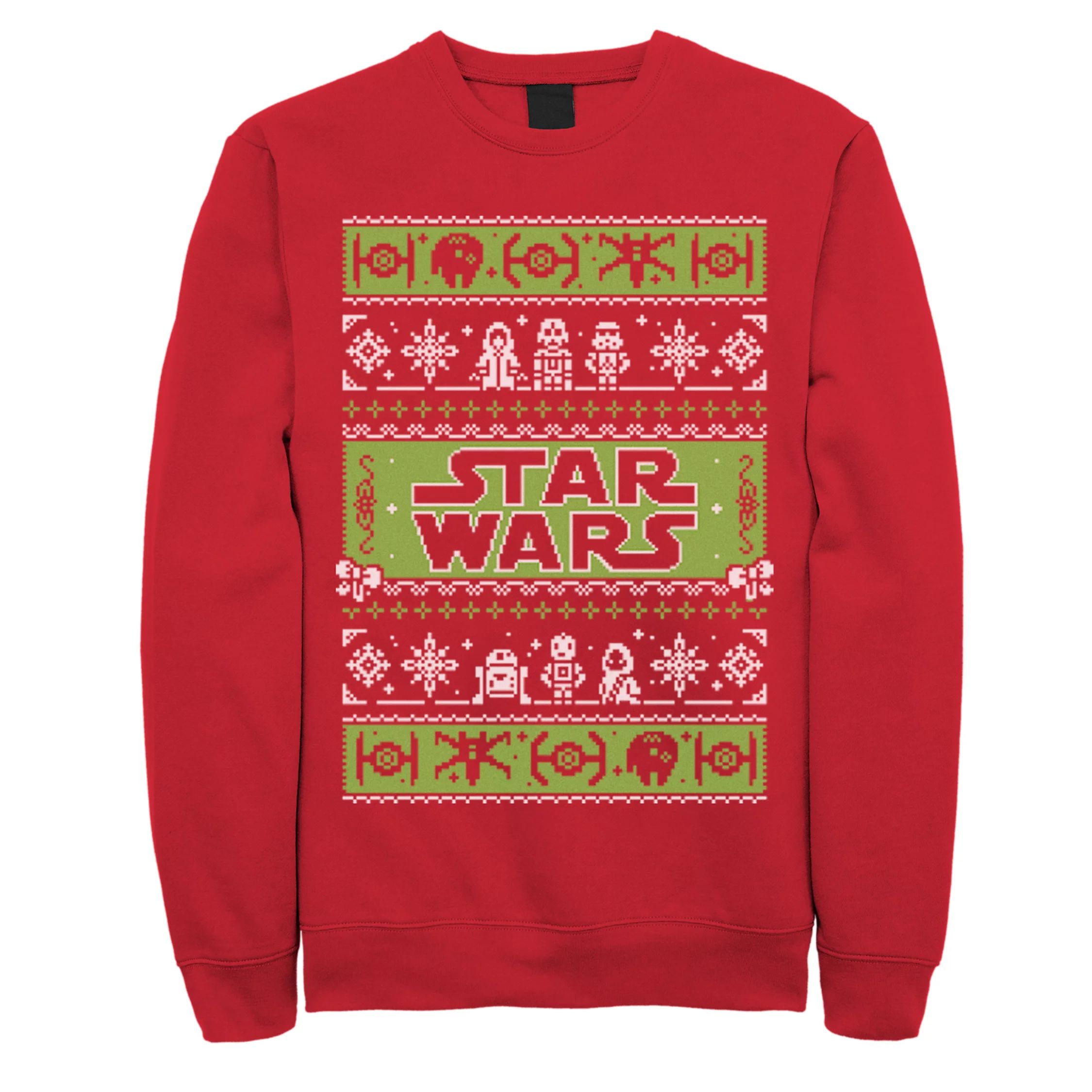 Men's Star Wars Character Stack Ugly Christmas Fleece | Kohl's