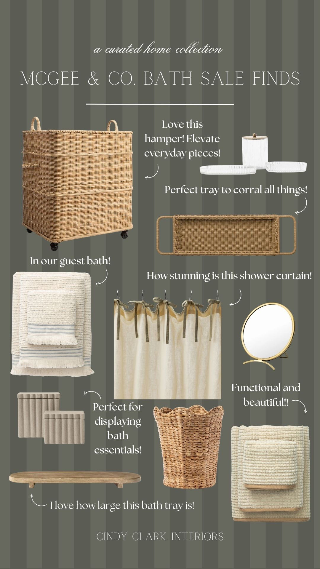 The McGee & Co. Bedroom Sale Event is happening right now with savings of 25% off select items! I've rounded up some of the prettiest bath accessories and essentials that will elevate your space leaving it spa-like!

#LTKHome #LTKSaleAlert