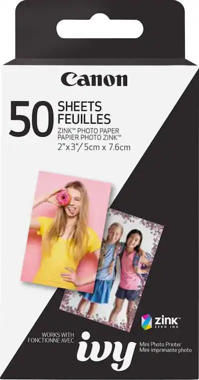 Canon - ZINK Glossy Photo 2" x 3" 50-Count Paper | Best Buy U.S.