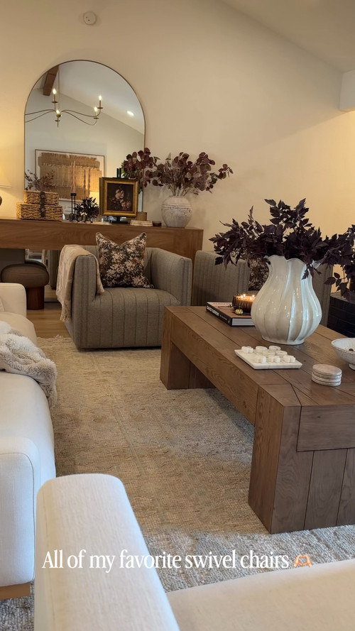 Apparently we have a thing for swivel chairs…and honestly, no regrets.