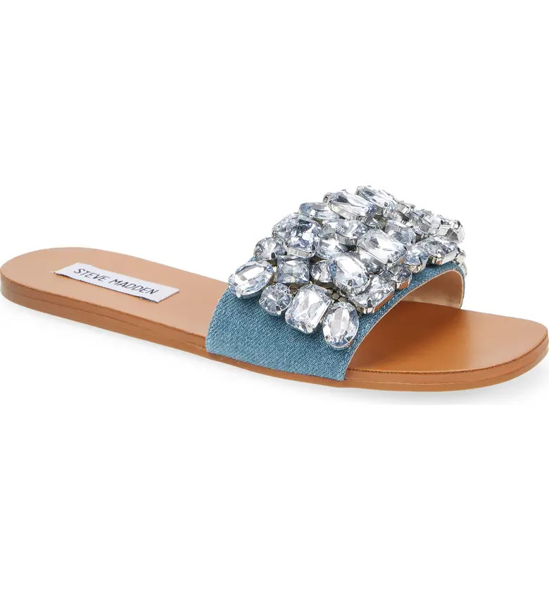 Brionna Embellished Slide Sandal | Nordstrom
