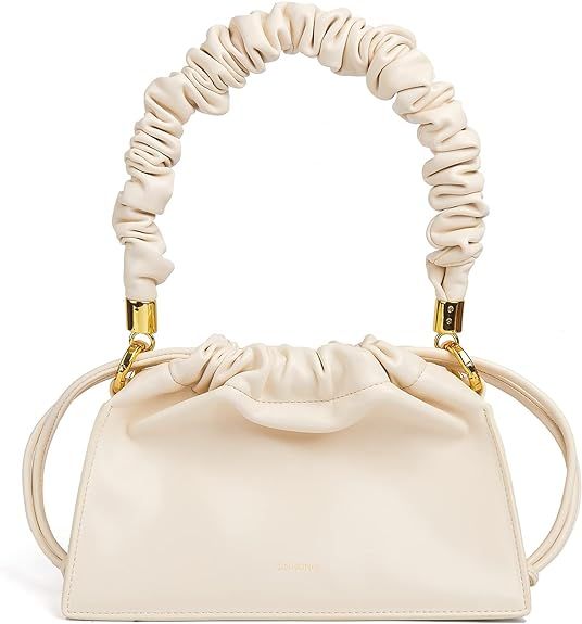 SINBONO Small Purses for Women, Vegan Leather Shoulder Bag Designer Clutch Handbags with Adjustab... | Amazon (US)