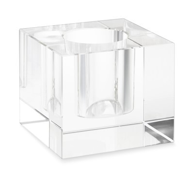 Crystal Block Vase, Square | Williams-Sonoma