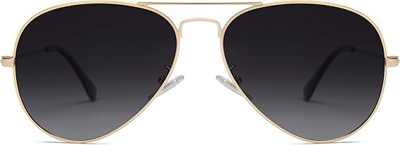 SOJOS Classic Aviator Polarized Sunglasses for Men Women Vintage Retro Style | Amazon (US)