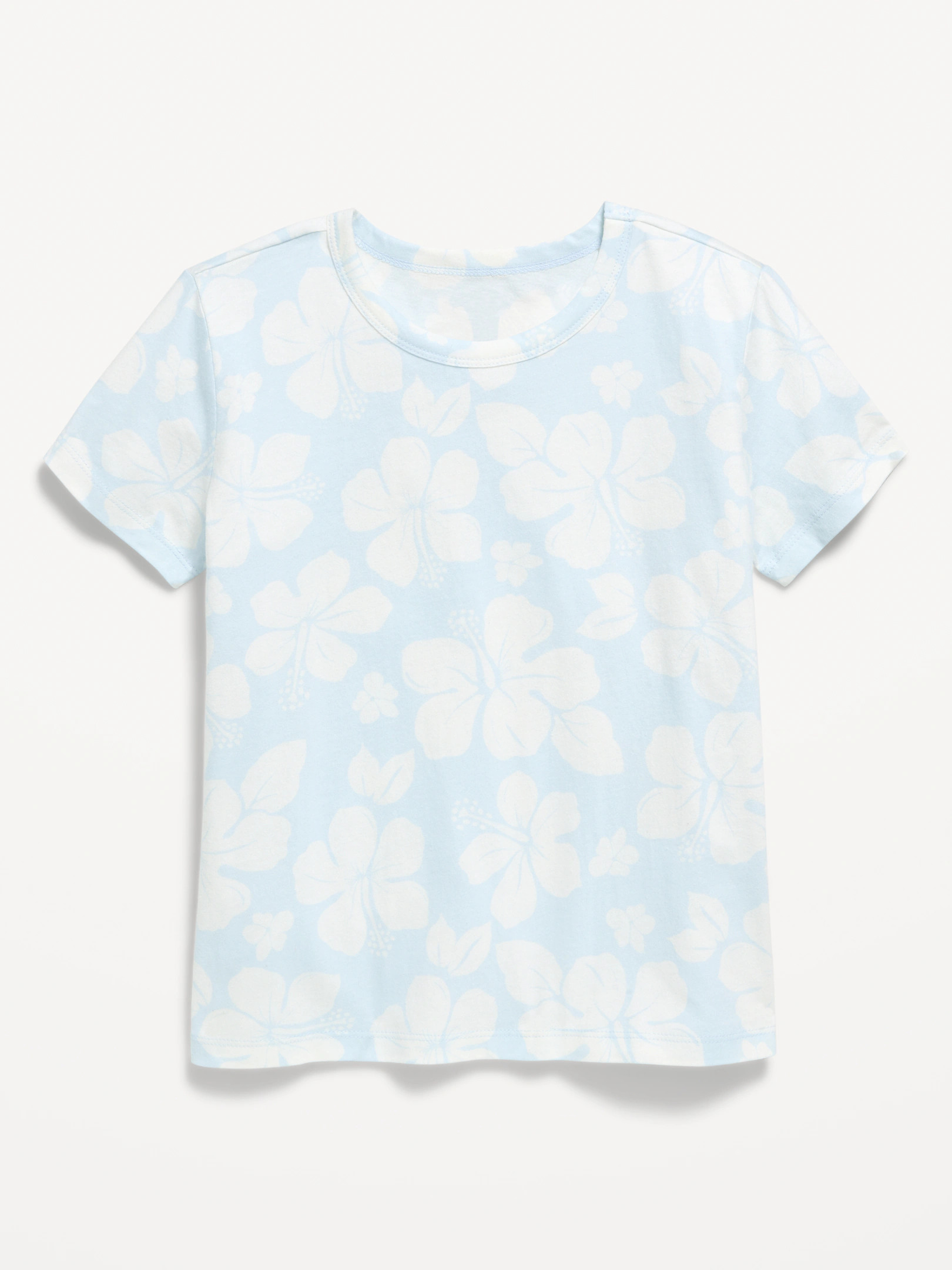 Softest Printed Short-Sleeve T-Shirt for Girls | Old Navy (US)
