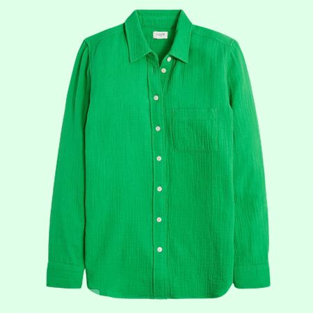 Gauze button-up shirt
Comparable value:$79.50
Your price:$39.50 (50% off)
EXTRA 25% OFF $125+ WITH CODE LONGWKND
Available in 8 colors


#LTKFindsUnder50 #LTKSaleAlert