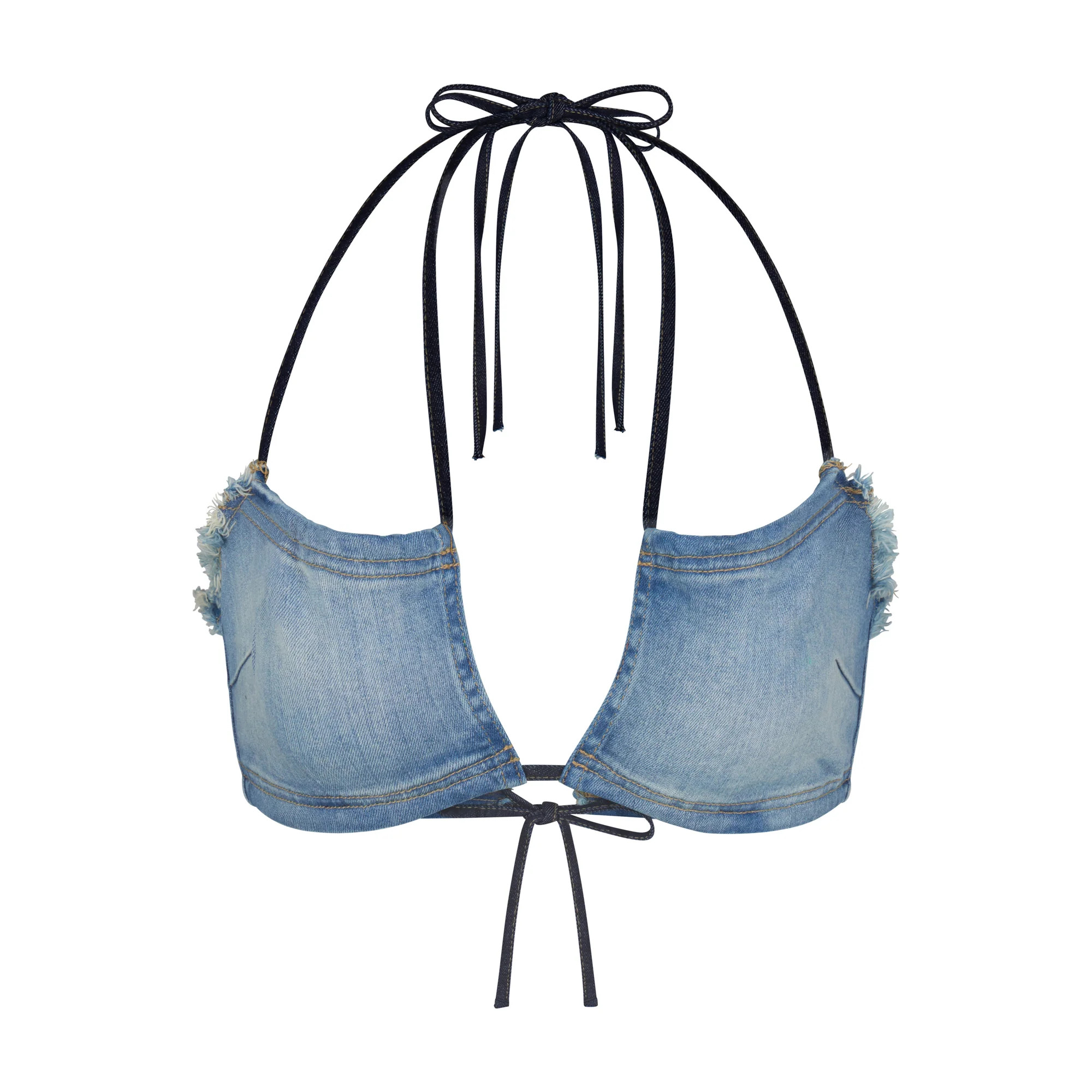 SUMMER DENIM HALTER TOP | SKIMS (US)