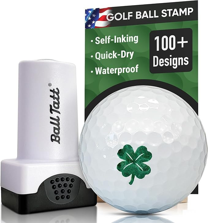 Golf Ball Stamp - Self-Inking Marker - Quick-Dry Permanent Marking Tool, No Leaks or Refills, Reu... | Amazon (US)