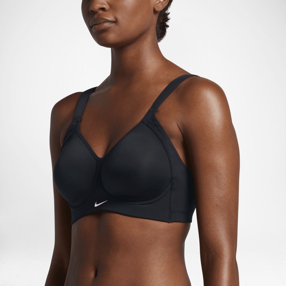 Nike Pro Hero Women's High Support Sports Bra Size 32E (Black) | Nike US