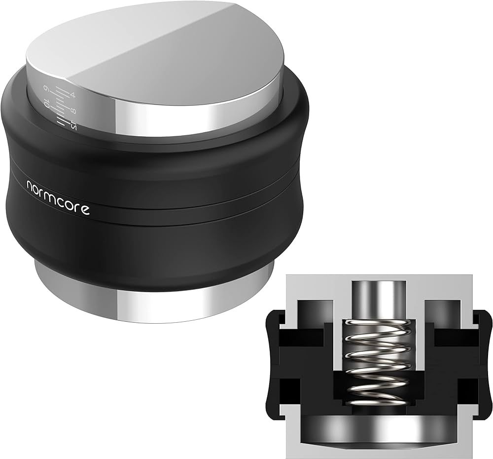 Normcore 58.5mm Coffee Distributor & Tamper - Dual Head Coffee Leveler - Adjustable Depth Leveler... | Amazon (US)