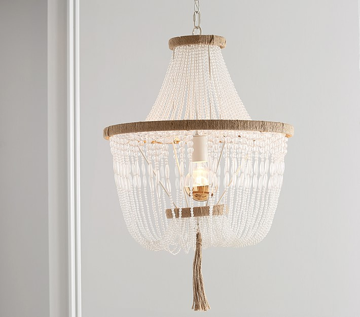 Rissa Crystal Beaded Chandelier | Pottery Barn Kids