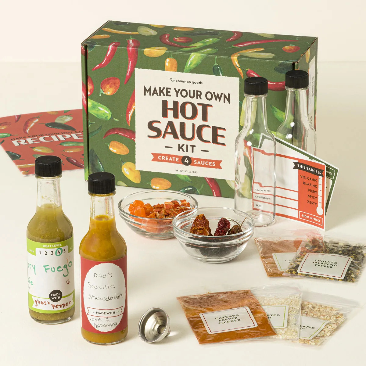 Make Your Own Hot Sauce Kit | UncommonGoods