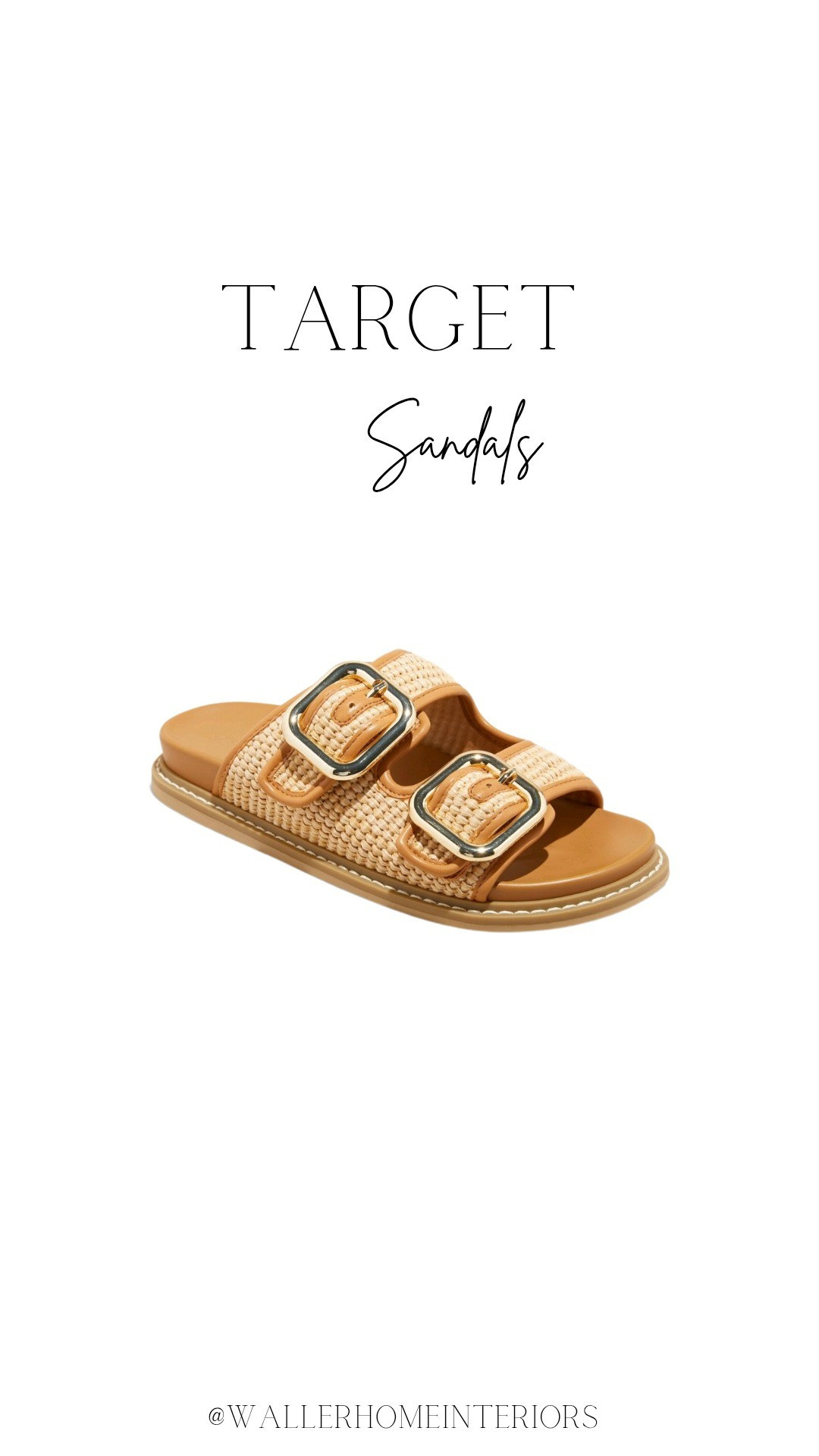 The cutest sandals!!! Perfect with any outfit and great price! #targetfinds #sandals

#LTKShoeCrush #LTKStyleTip #LTKFindsUnder50