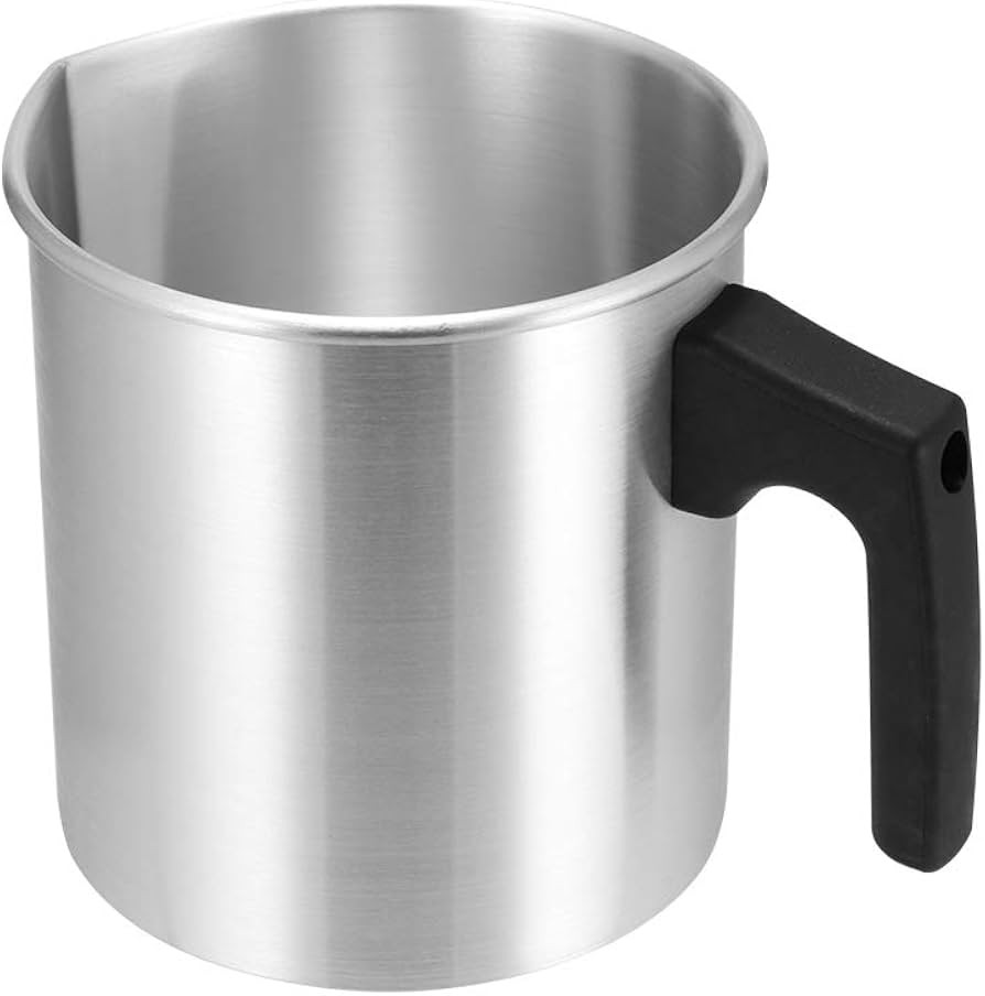 ONEVER Kerzenschmelztiegel, Metallkrug zum Schmelzen von Wachs, 1,2 l Duftkerze, DIY-Wachsschmelz... | Amazon (DE)