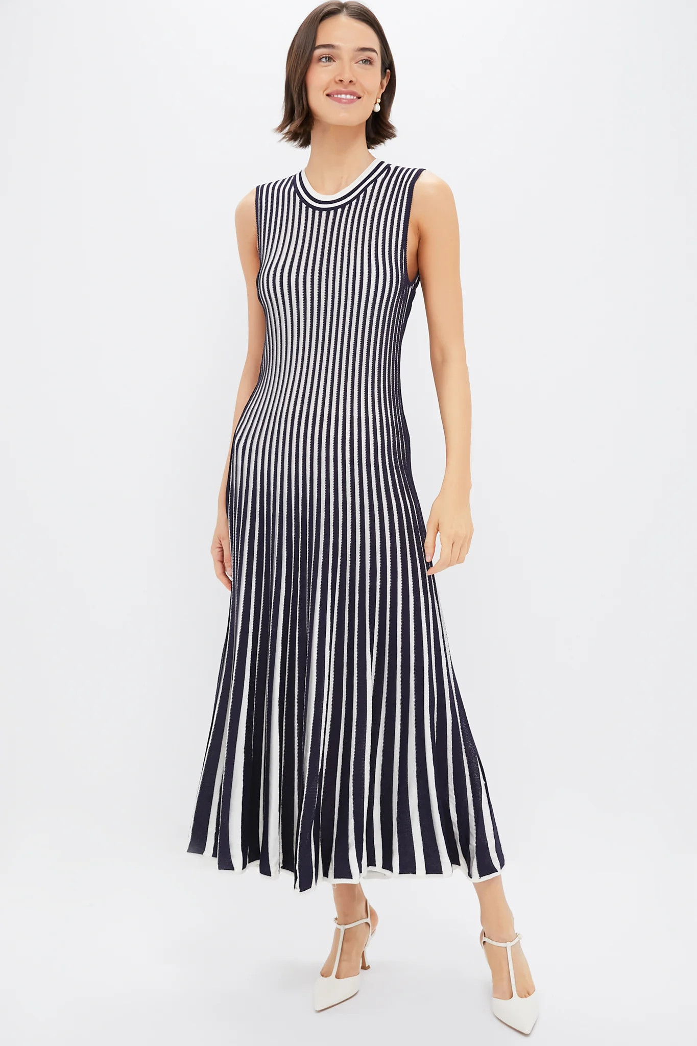 Navy Stripe Knit Amie Dress | Tuckernuck (US)
