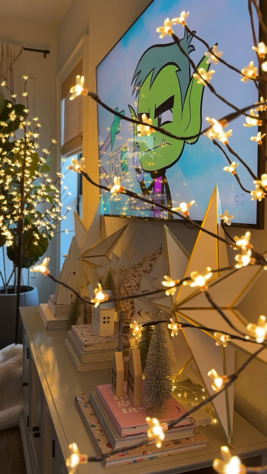 Cherry blossom Christmas tree. Christmas decorations. Christmas tree decorations.

#LTKSeasonal #LTKHome #LTKHoliday