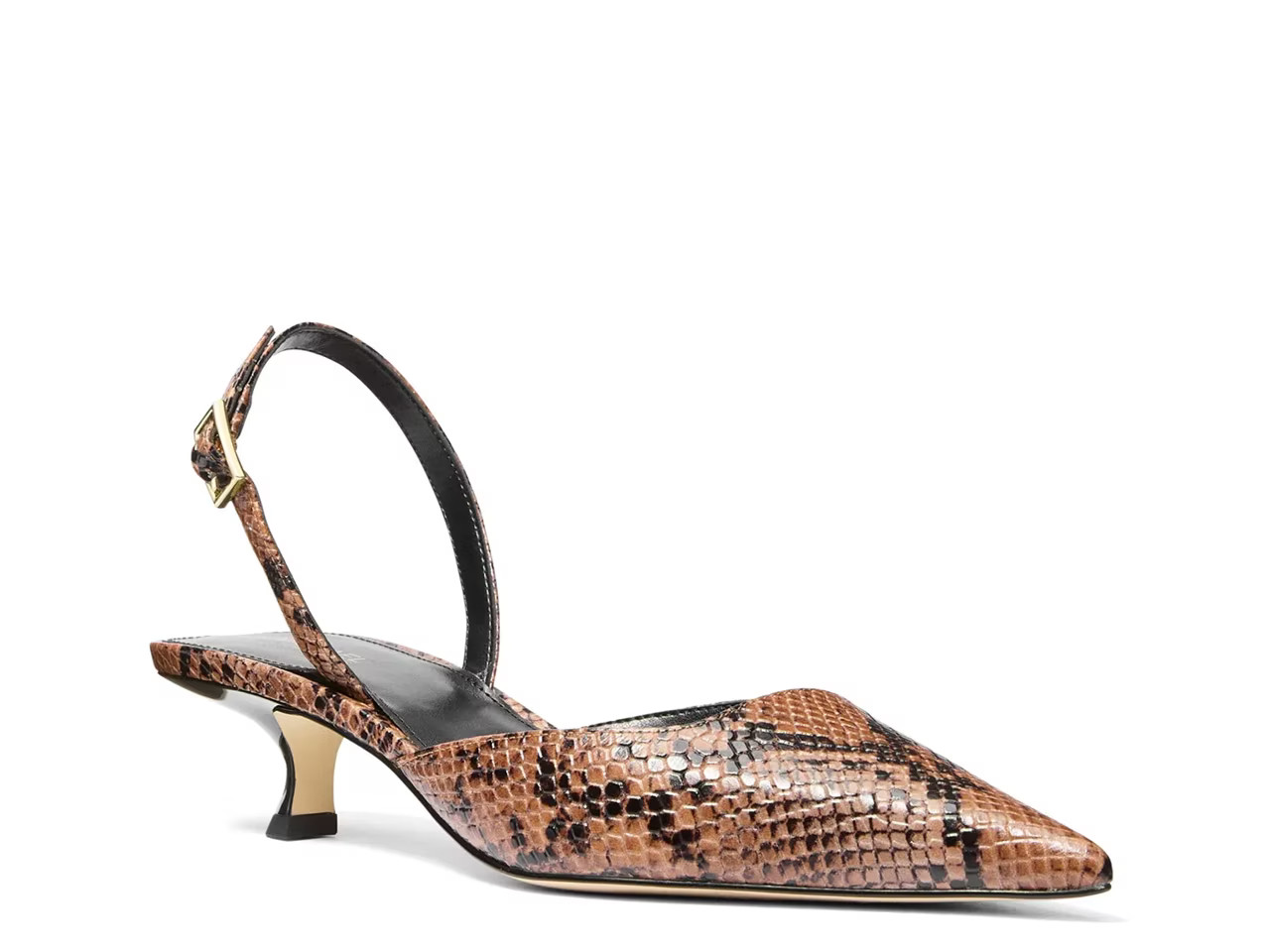 Michael Michael Kors Luna Kitten Sling Pump - Free Shipping | DSW | DSW