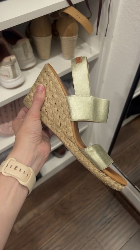The most comfortable wedges ever! The elastic on the back makes them very easy to wear. They are also a great medium height. 

#LTKshoecrush #LTKFind